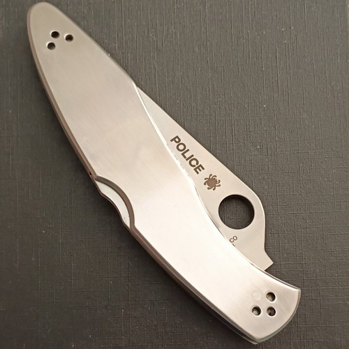 Spyderco police pocketknife - police,